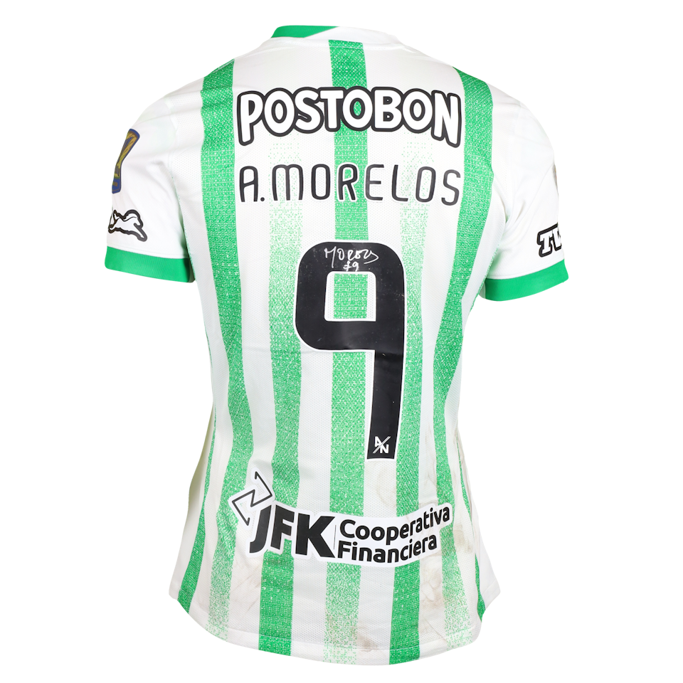 Alfredo José Morelos Aviléz Atlético Nacional camisa.