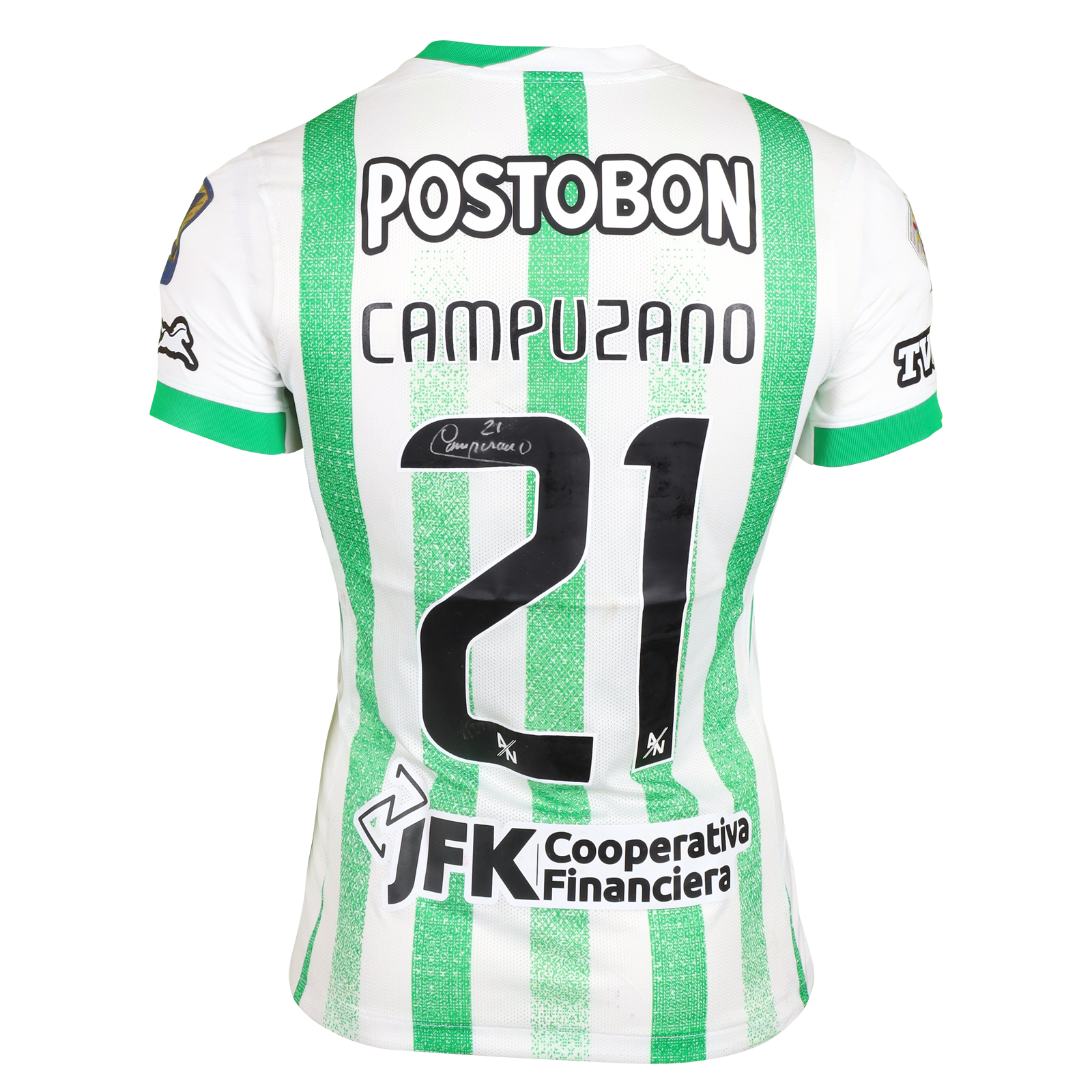 Jorman David Campuzano Puentes Atlético Nacional shirt