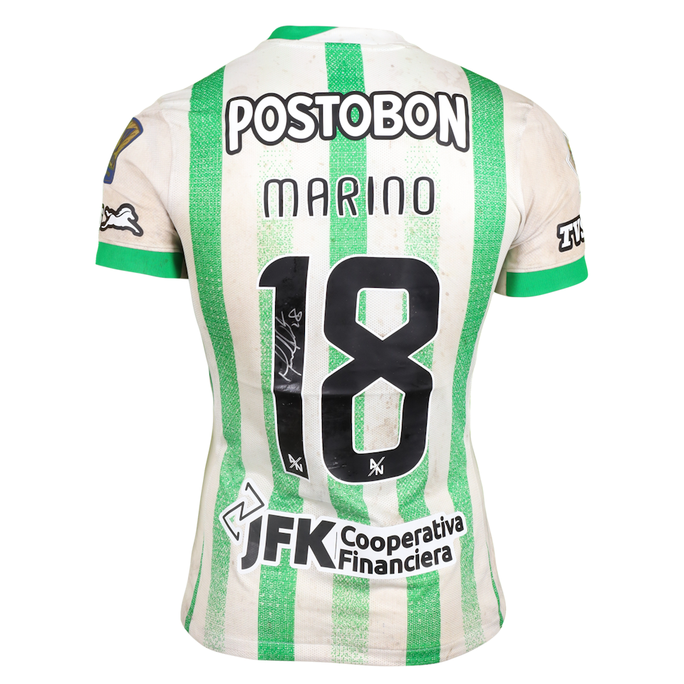 Marino Hinestroza Angulo Atlético Nacional jersey