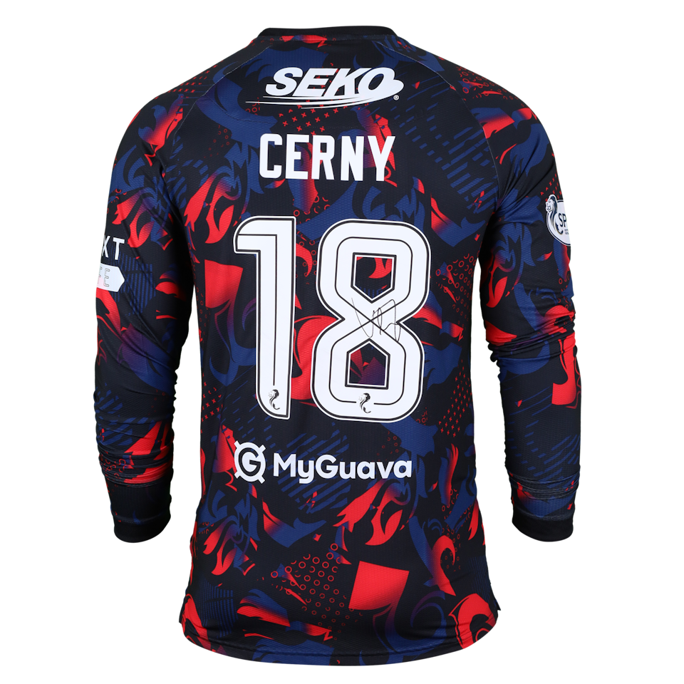 Václav Černý Rangers forması