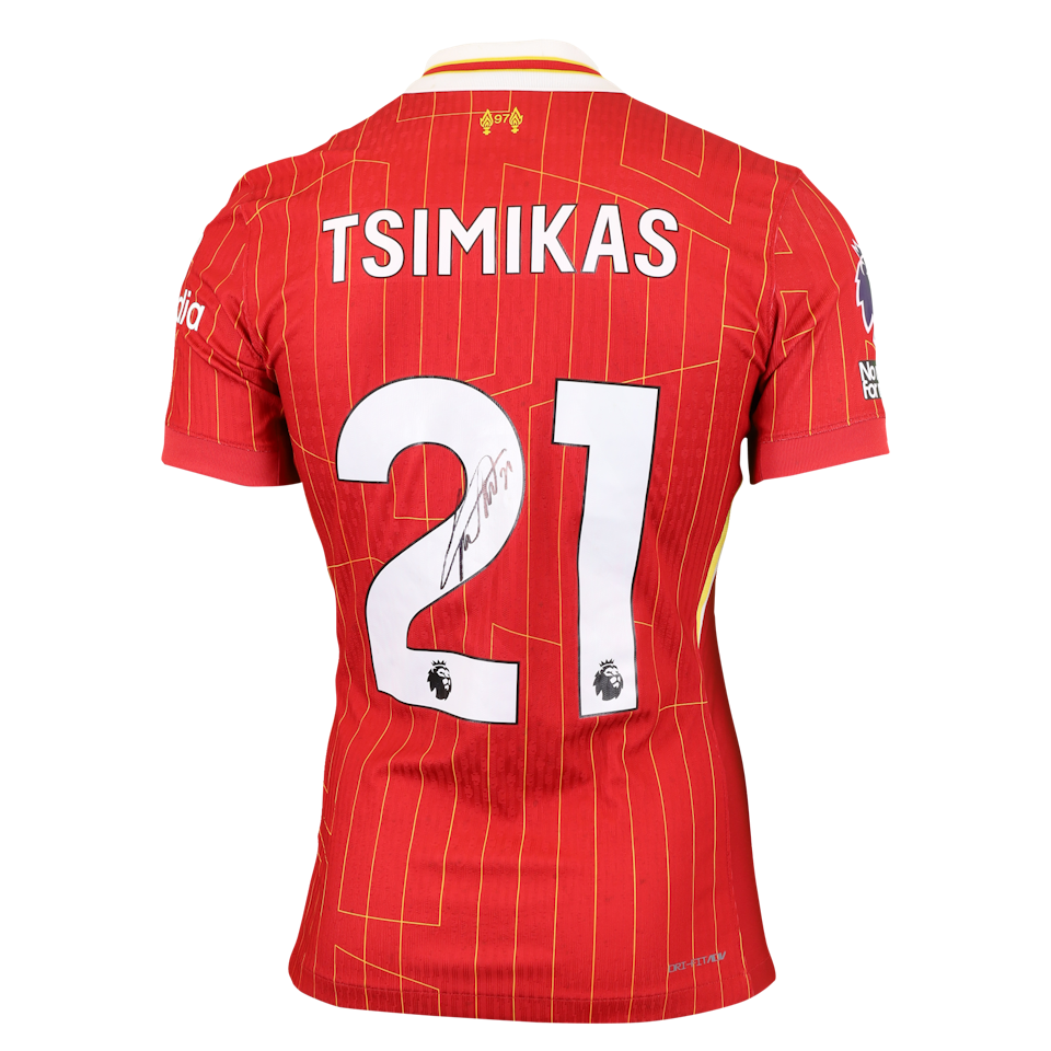 Konstantinos Tsimikas Liverpool shirt