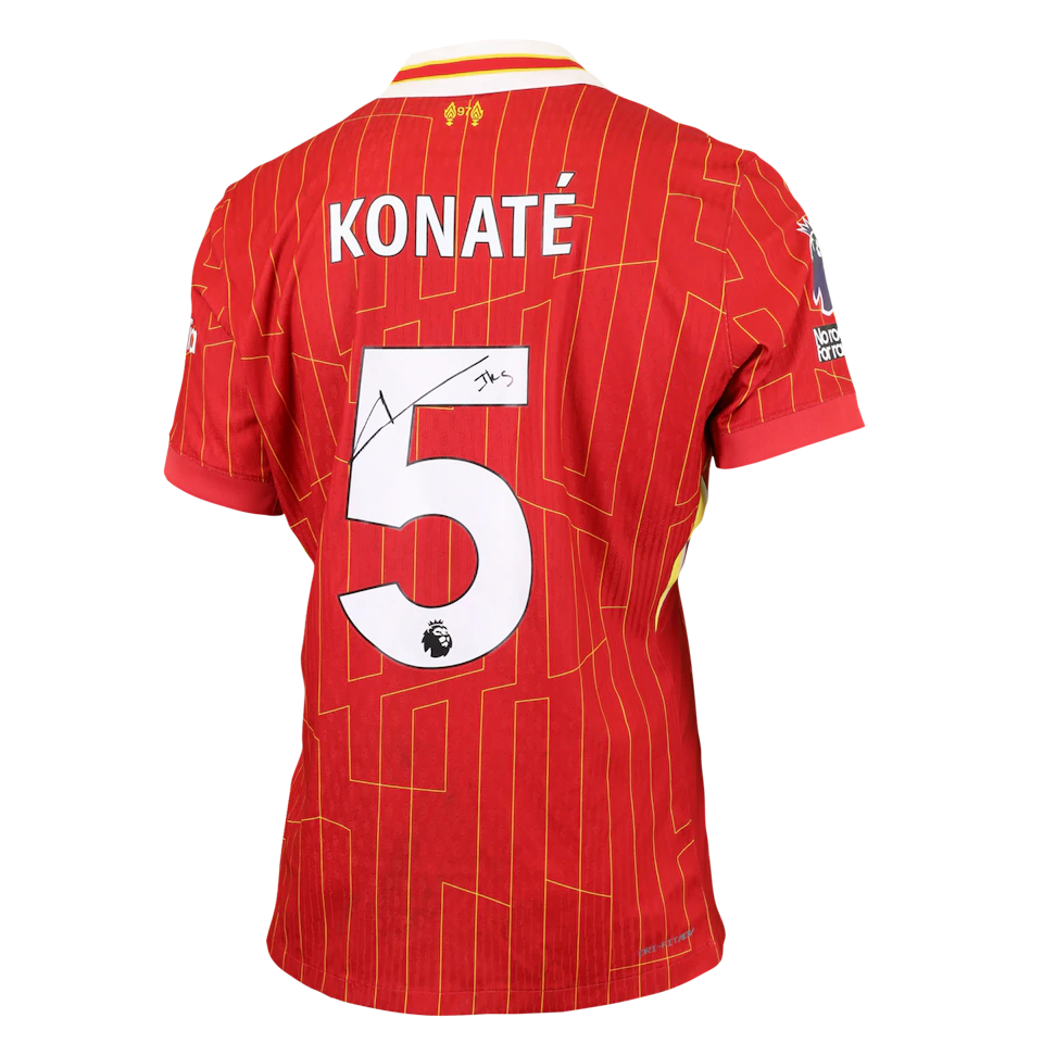 Ibrahima Konaté Liverpool camisa.