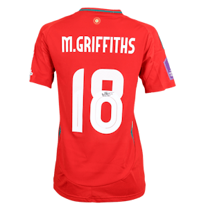 Mared Griffiths Wales W jersey