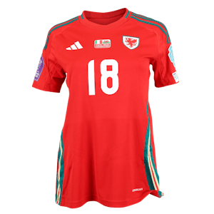 Mared Griffiths Wales W jersey