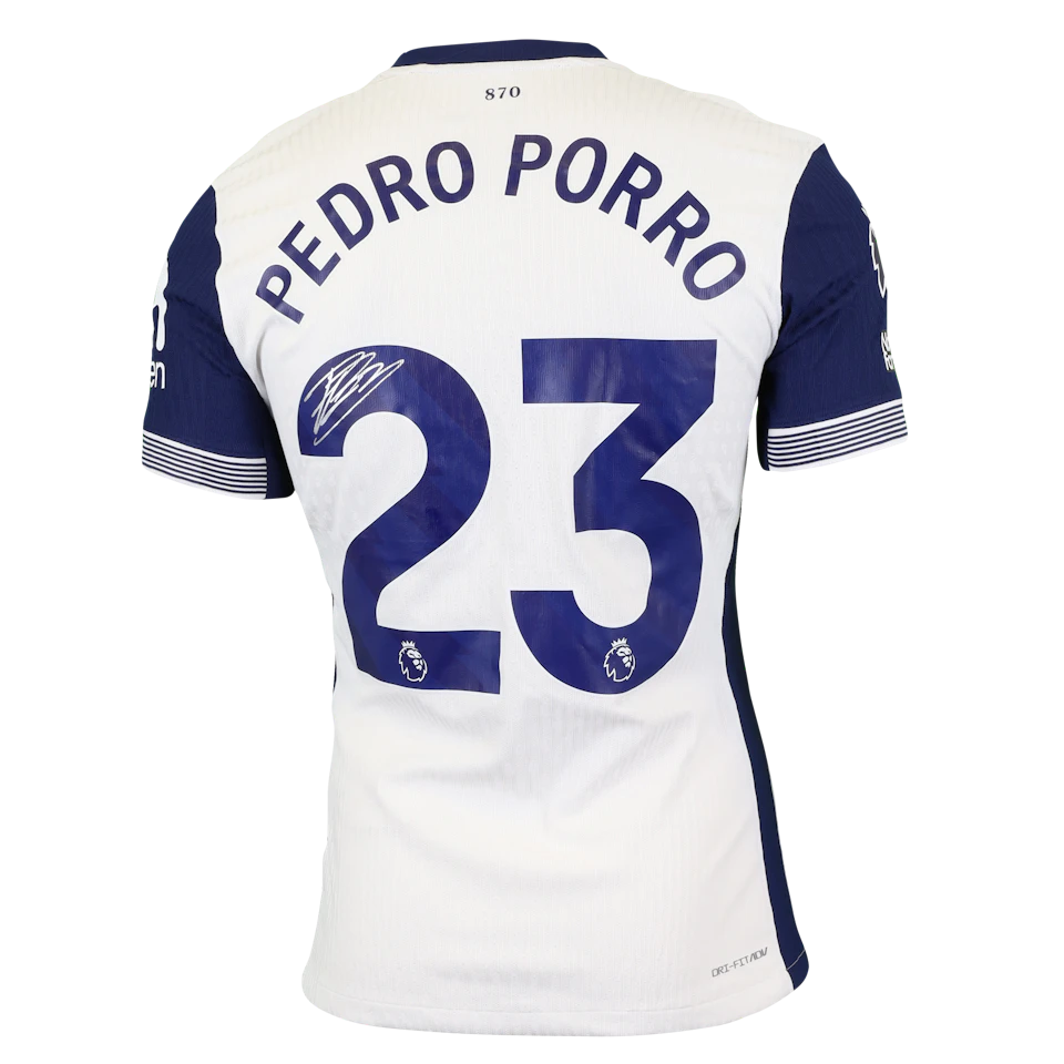 Pedro Porro Tottenham Hotspur shirt