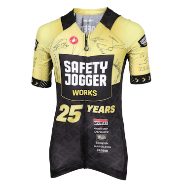 【セール】選手支給品　Soudal Quick Step スキンスーツ　M Soudal Quick-Step | MatchWornShirt