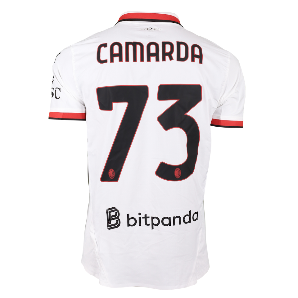 Francesco Camarda AC Milan shirt
