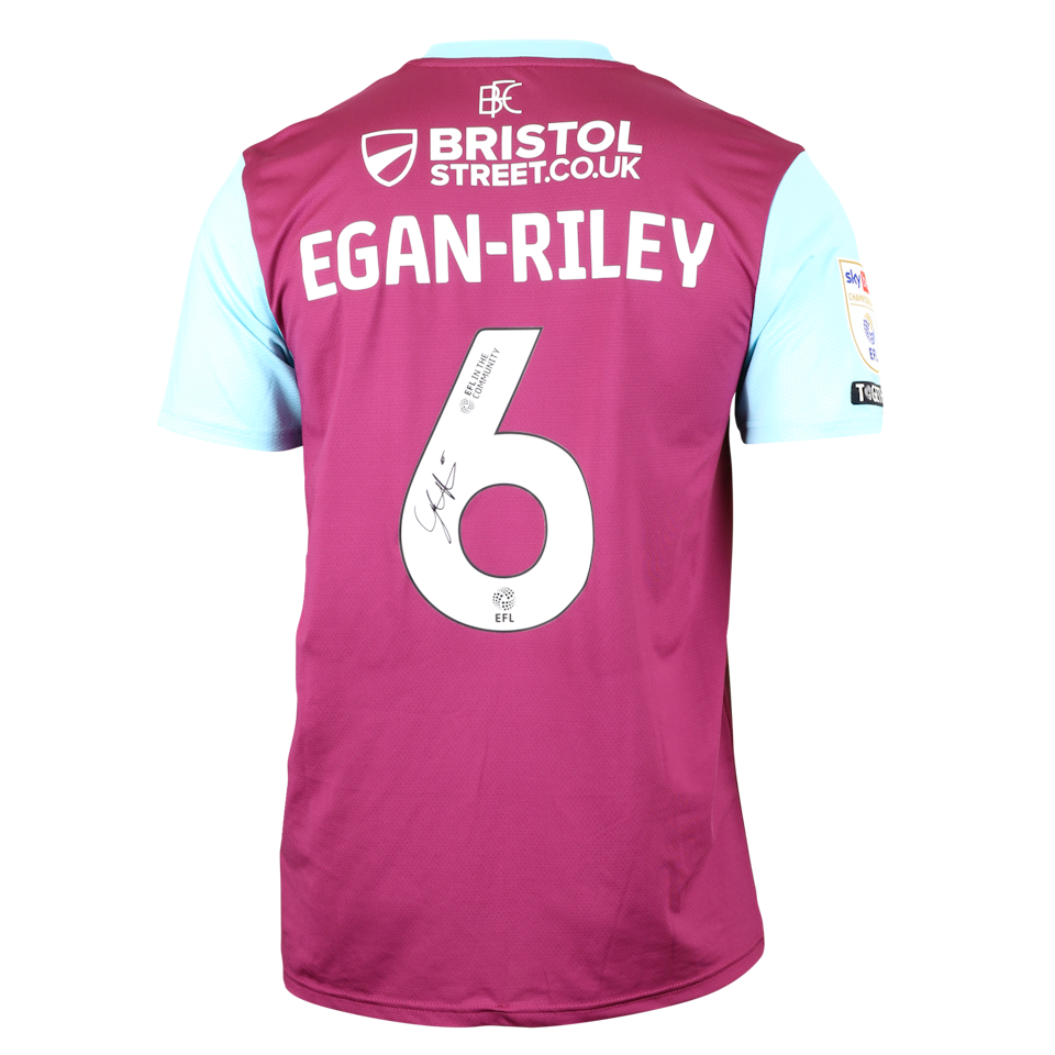Conrad Jonathan Egan Riley Burnley shirt