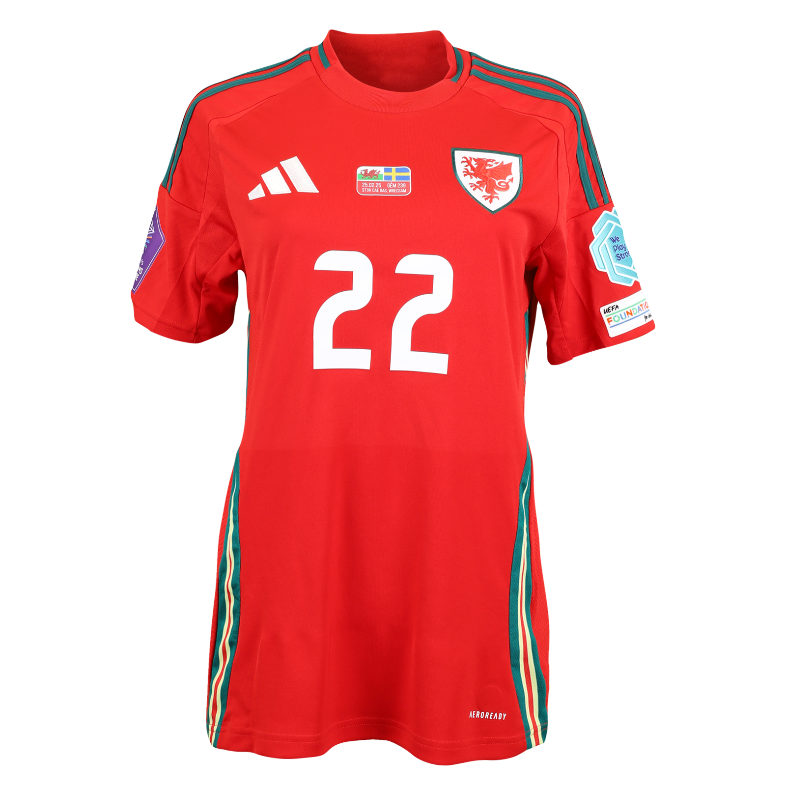 Alice Griffiths Wales W shirt