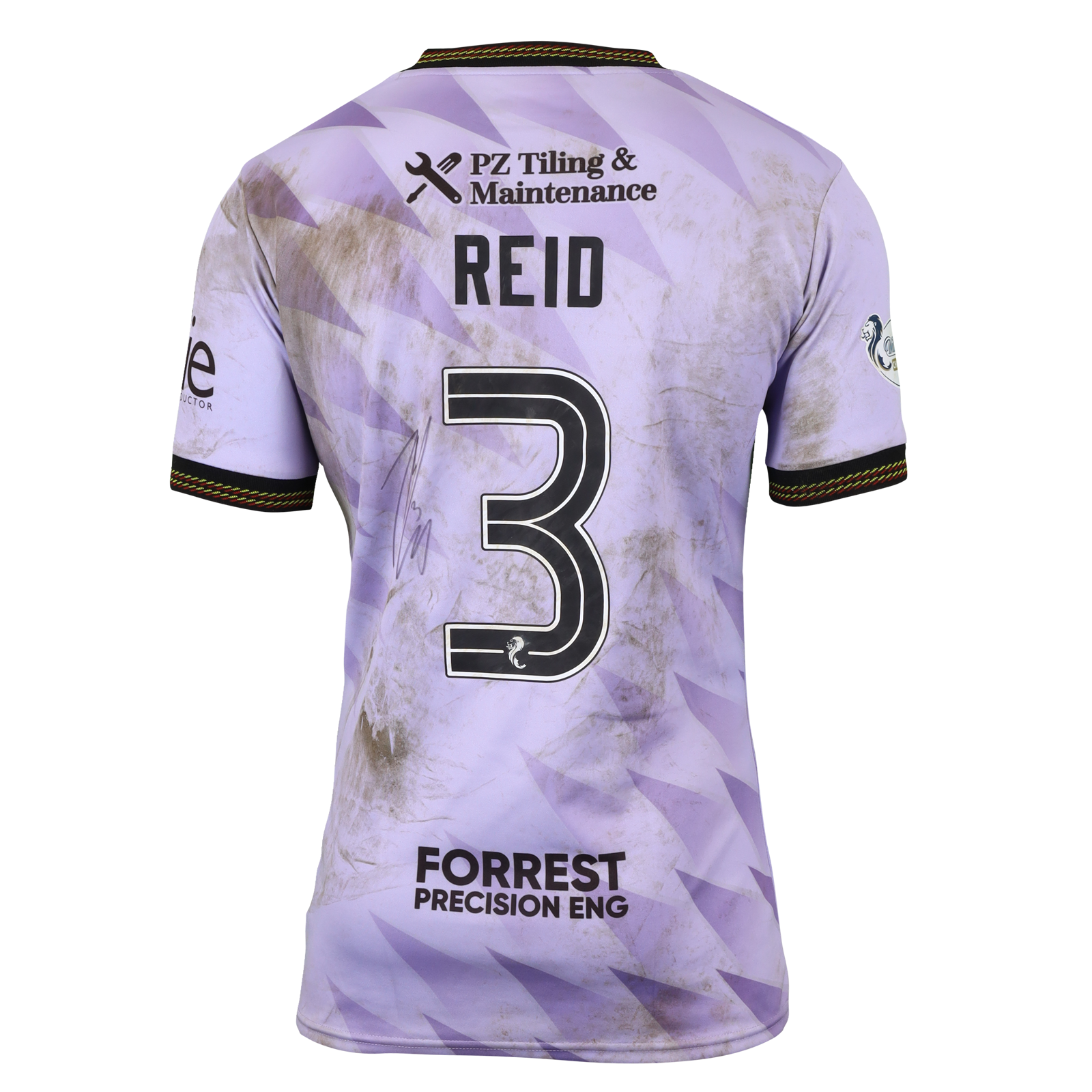 Josh Reid Partick Thistle shirt