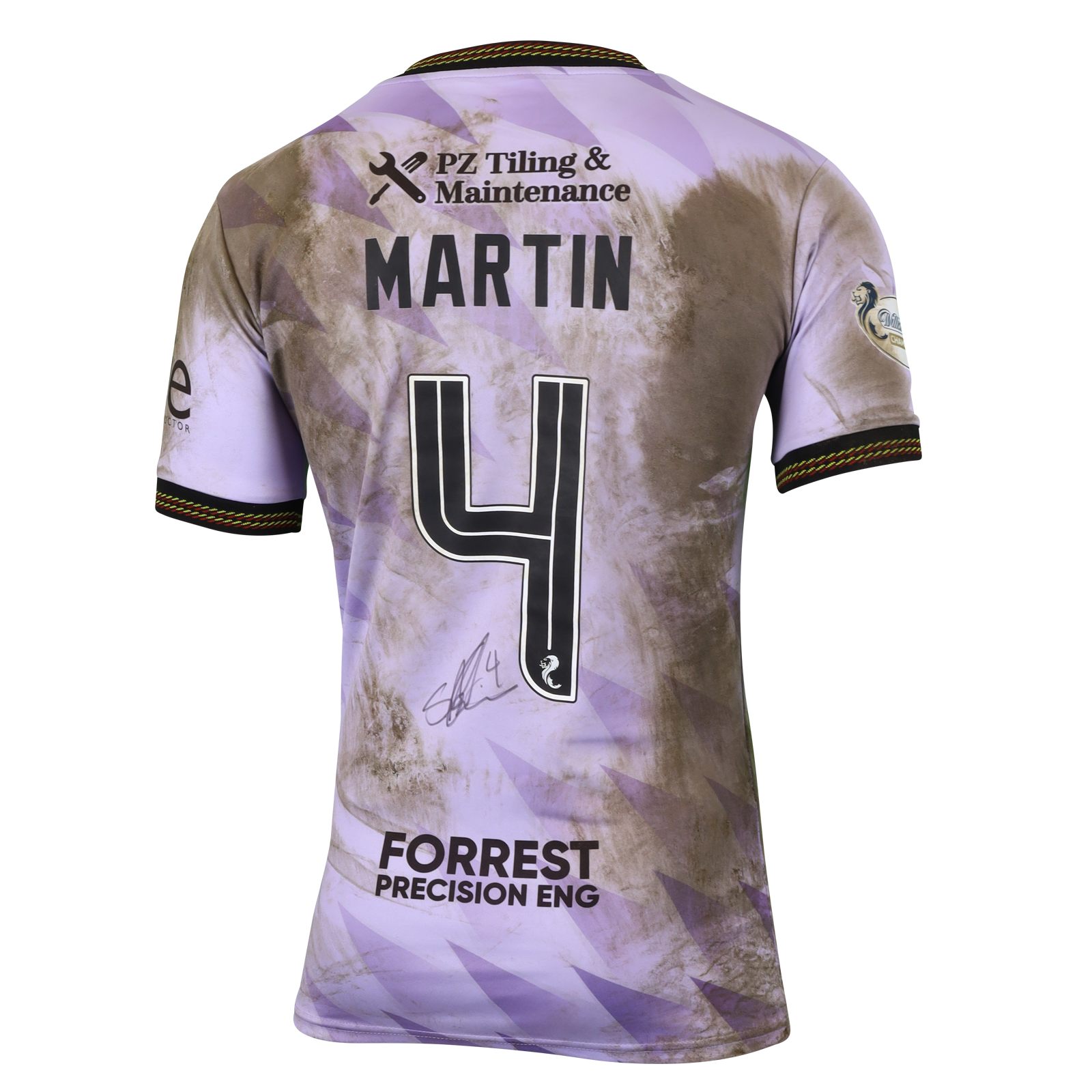 Scott Martin Partick Thistle shirt