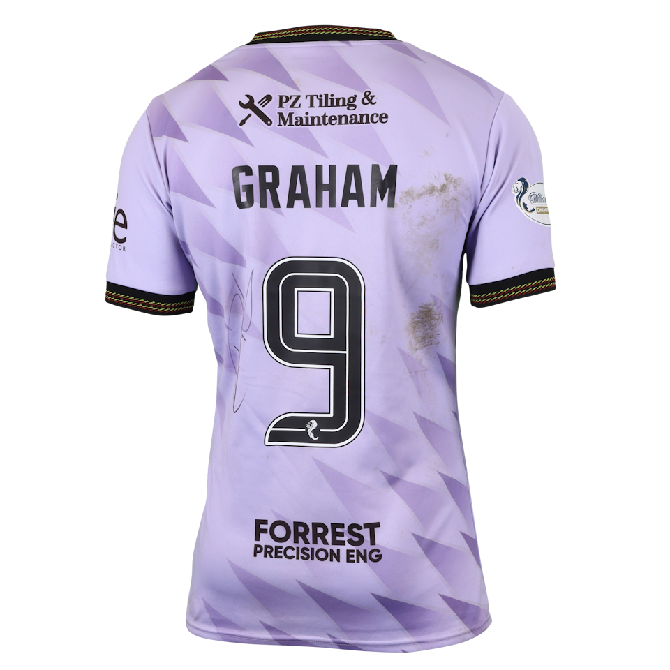 Brian Graham Partick Thistle jersey