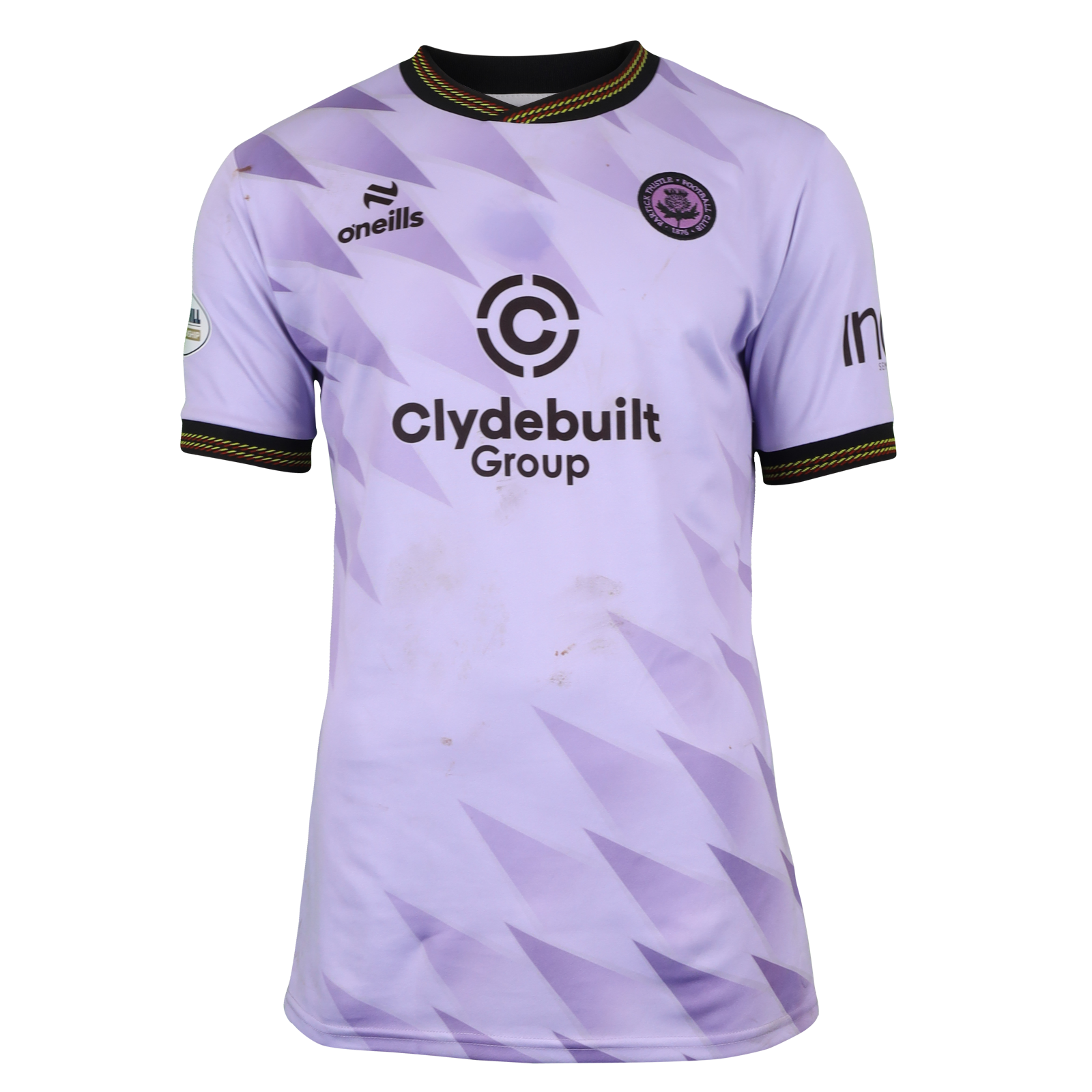 Luke McBeth Partick Thistle shirt