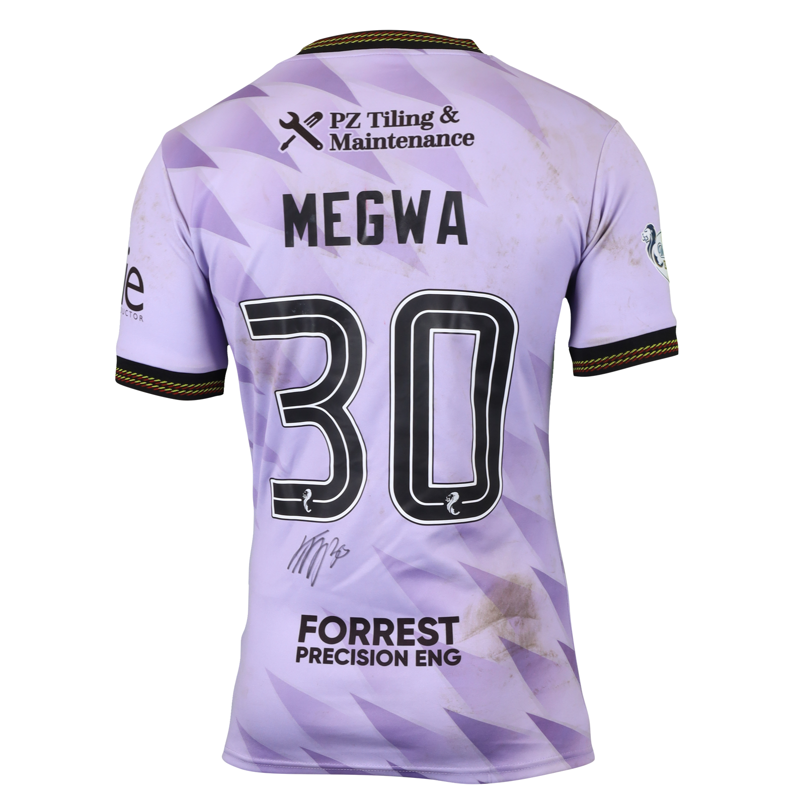 Kanayo Megwa Partick Thistle shirt