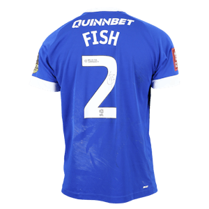 William Fish Cardiff City FC shirt