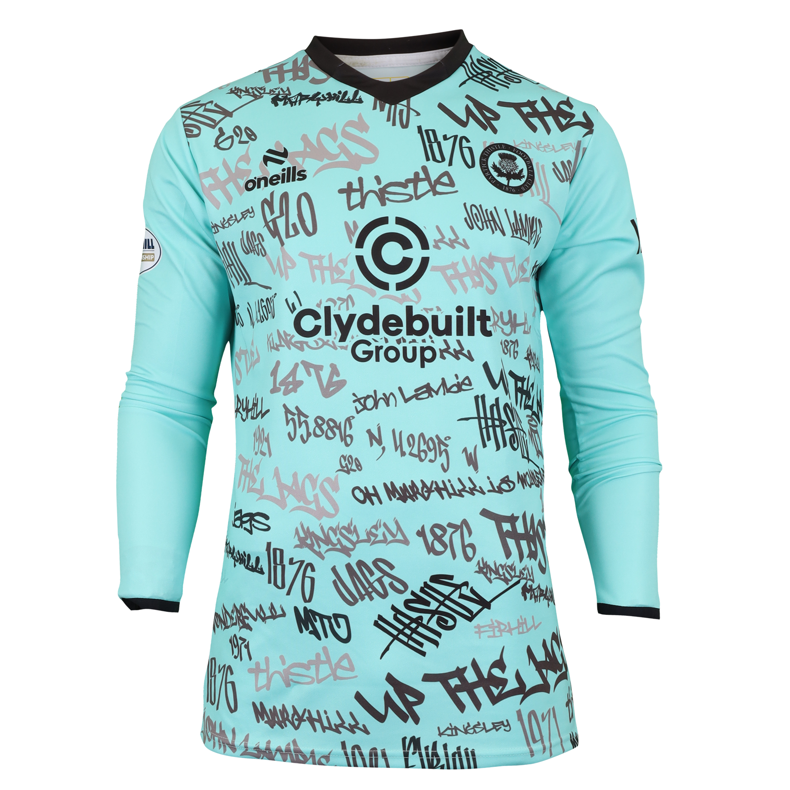 David Mitchell Partick Thistle shirt