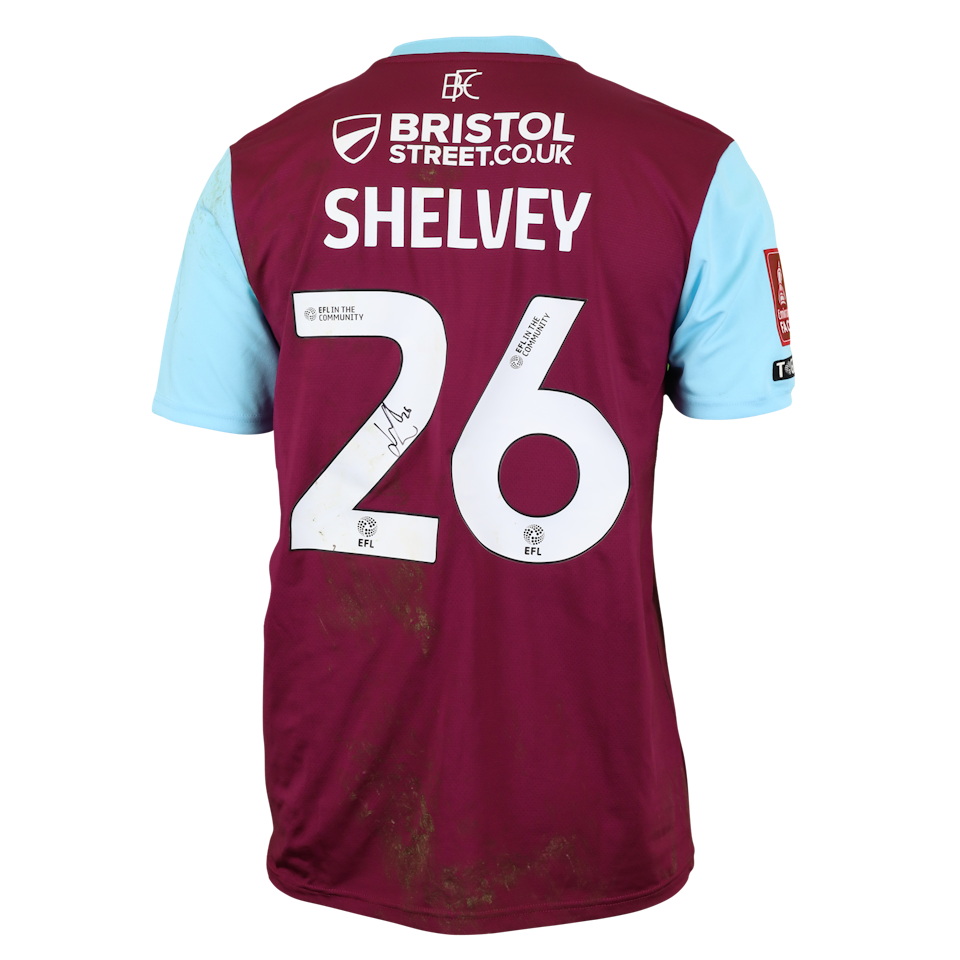 Jonjo Shelvey Burnley shirt