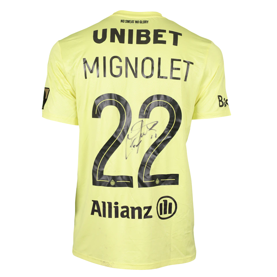 Simon Mignolet Club Brugge shirt