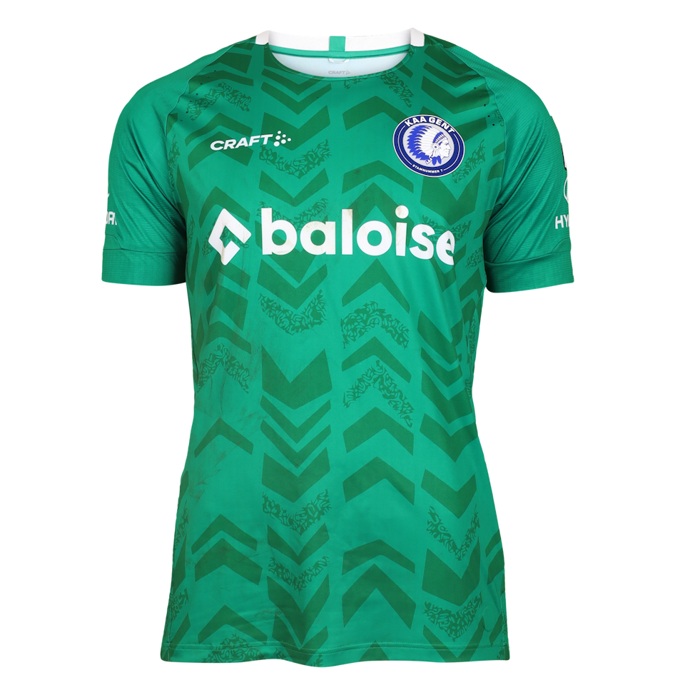 Tom Vandenberghe KAA Gent jersey
