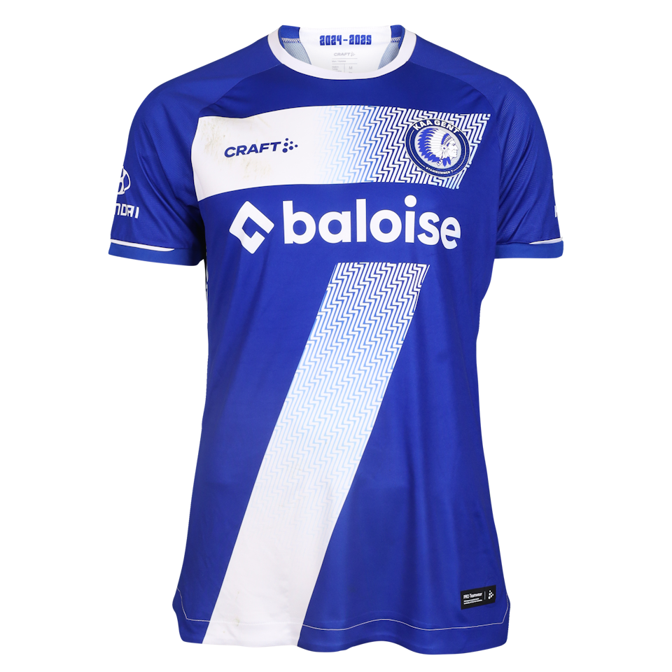 Tsuyoshi Watanabe 渡辺剛 KAA Gent jersey