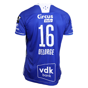 Mathias Delorge-Knieper KAA Gent jersey