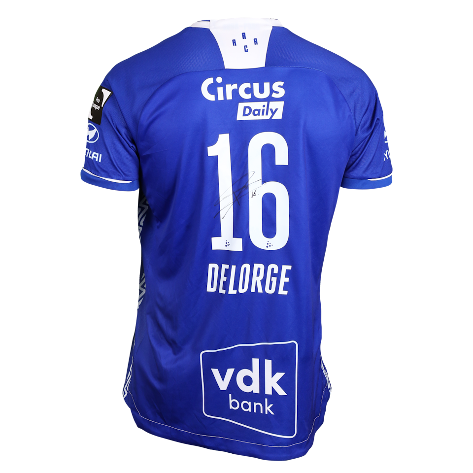 Mathias Delorge-Knieper KAA Gent jersey