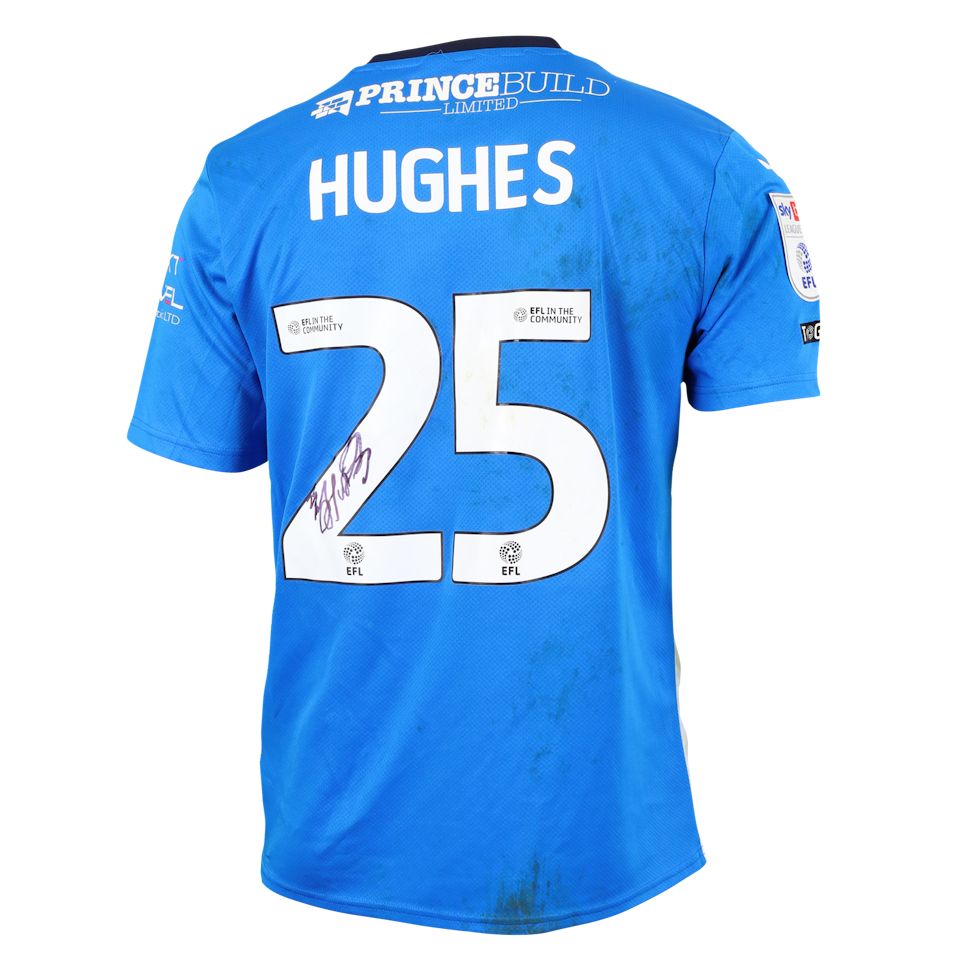 Sam Hughes Peterborough United jersey