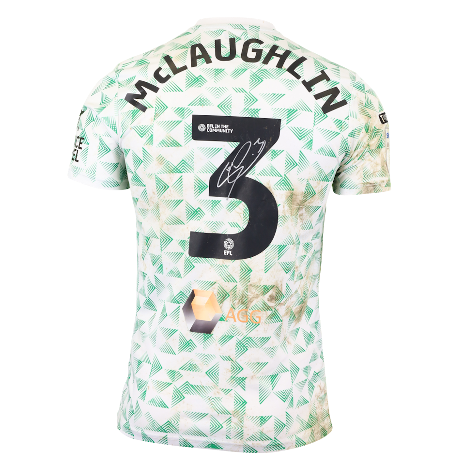 Stephen McLaughlin Mansfield Town jersey
