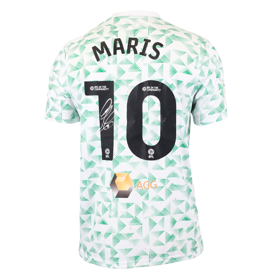 George Maris Mansfield Town jersey