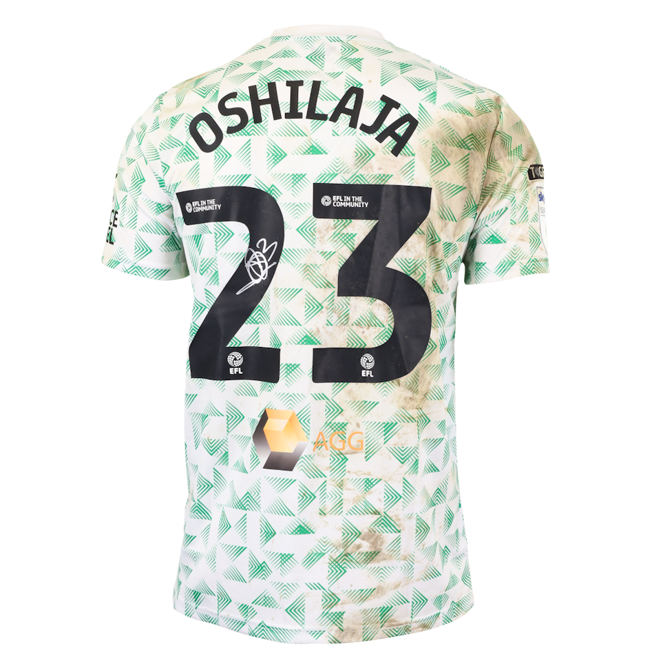 Adedeji Oshilaja Mansfield Town jersey