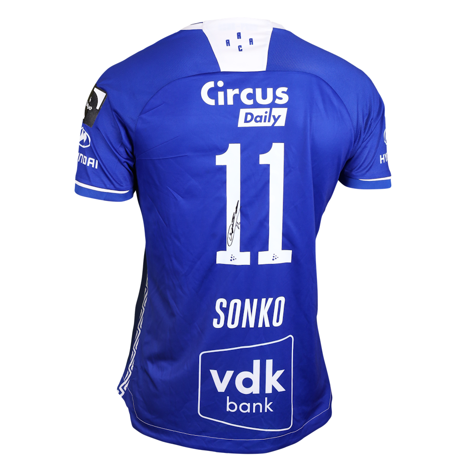 Momodou Lamin Sonko KAA Gent jersey