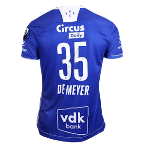 Gilles De Meyer KAA Gent jersey