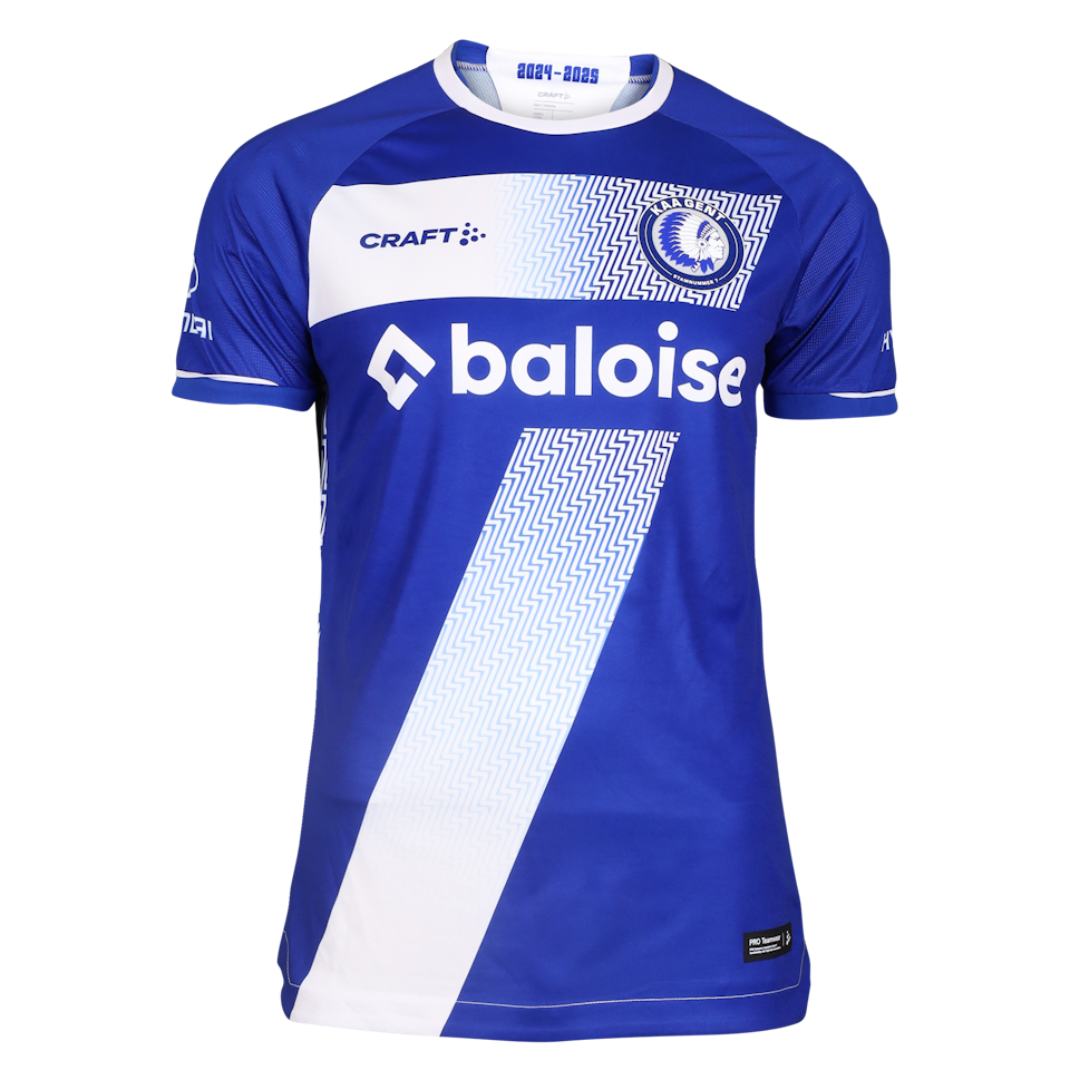 Tibe De Vlieger KAA Gent jersey