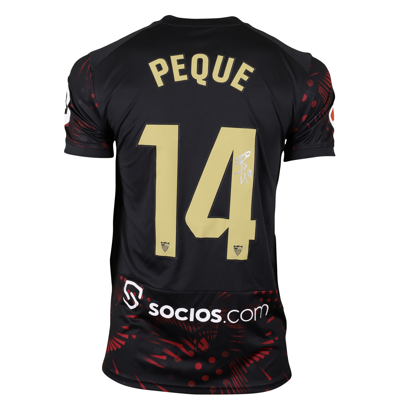 Peque Fernández Sevilla FC shirt