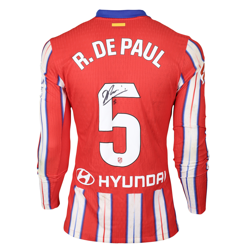 Rodrigo de Paul Atlético de Madrid shirt