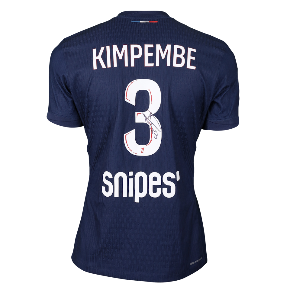 Presnel Kimpembe Paris Saint-Germain jersey
