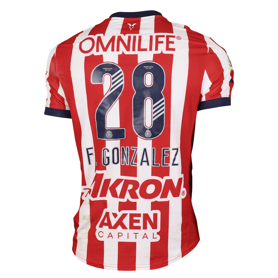 Fernando Rubén González Pineda Chivas Guadalajara jersey
