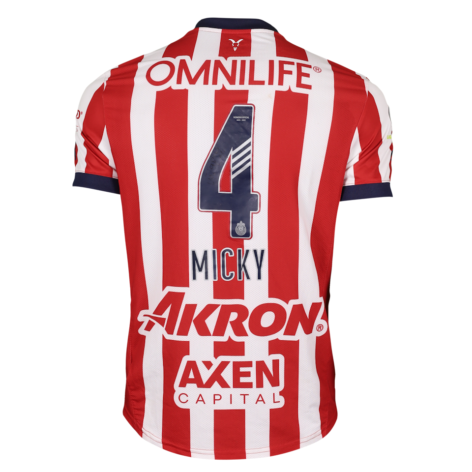 来自Chivas Guadalajara的Miguel Tapias球衣