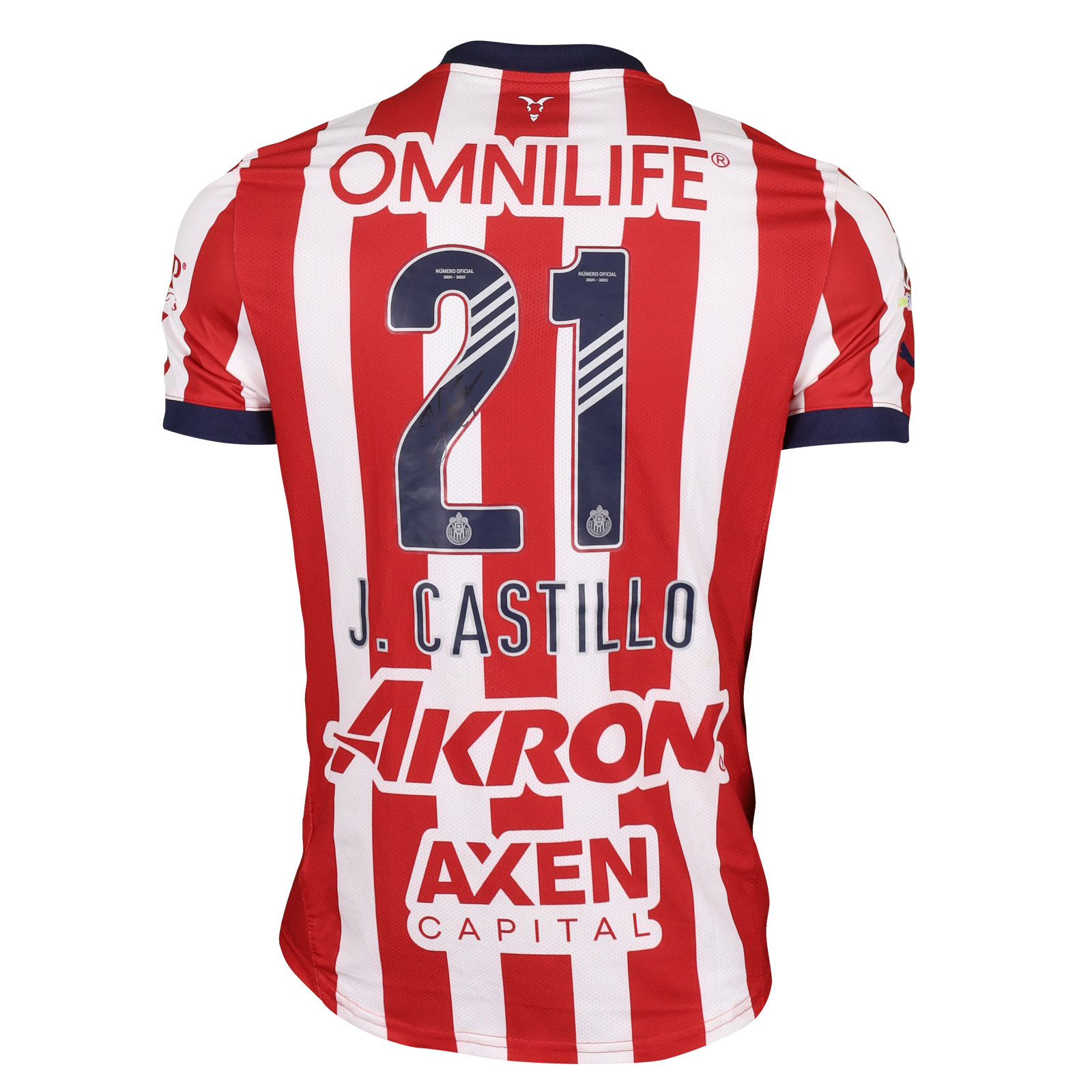 José Castillo Pérez Chivas Guadalajara shirt