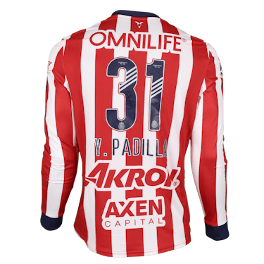 期間限定キャンペーン Guadalajara Chivas Official Football Shirts Match-Worn ウェア