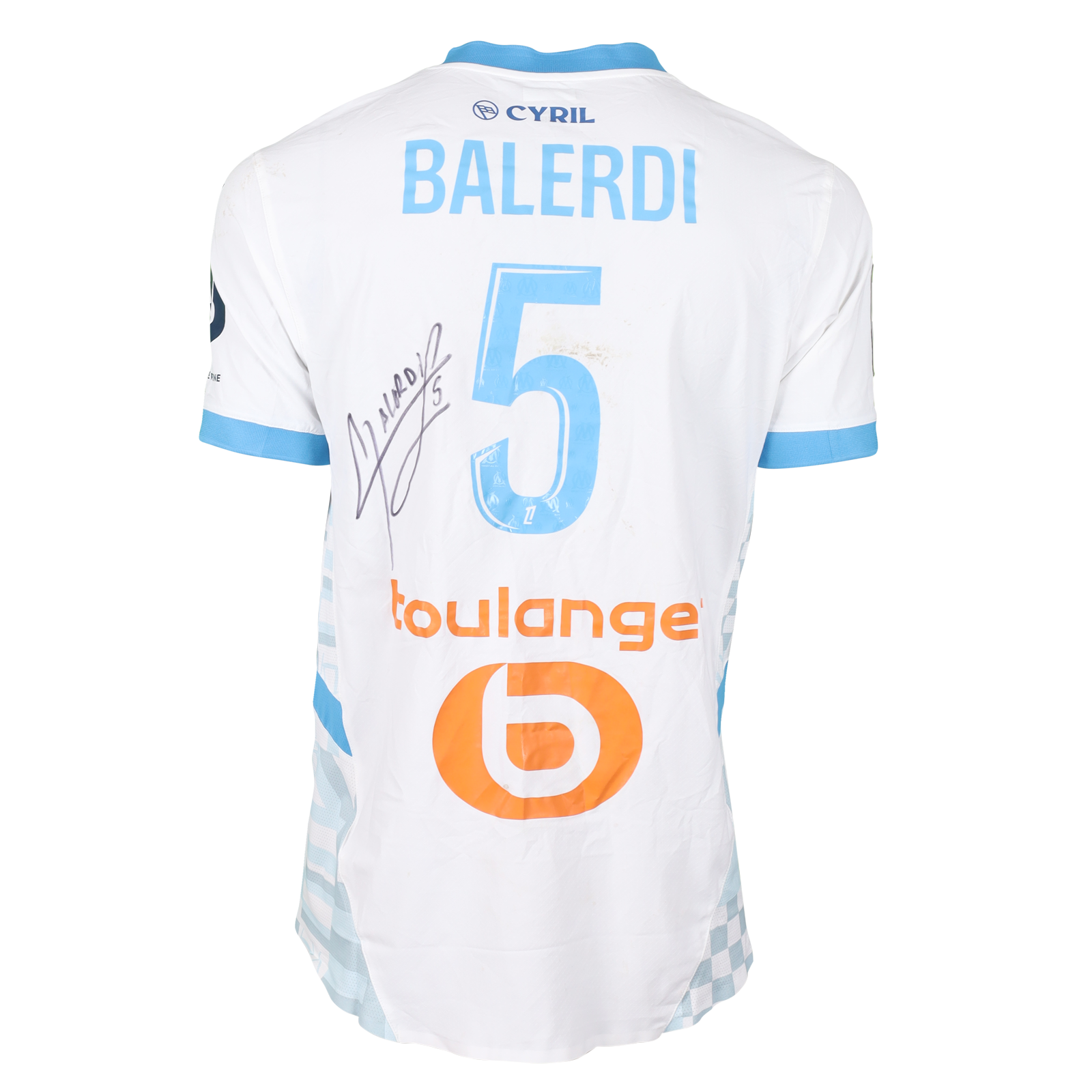 Leonardo Balerdi Olympique de Marseille shirt