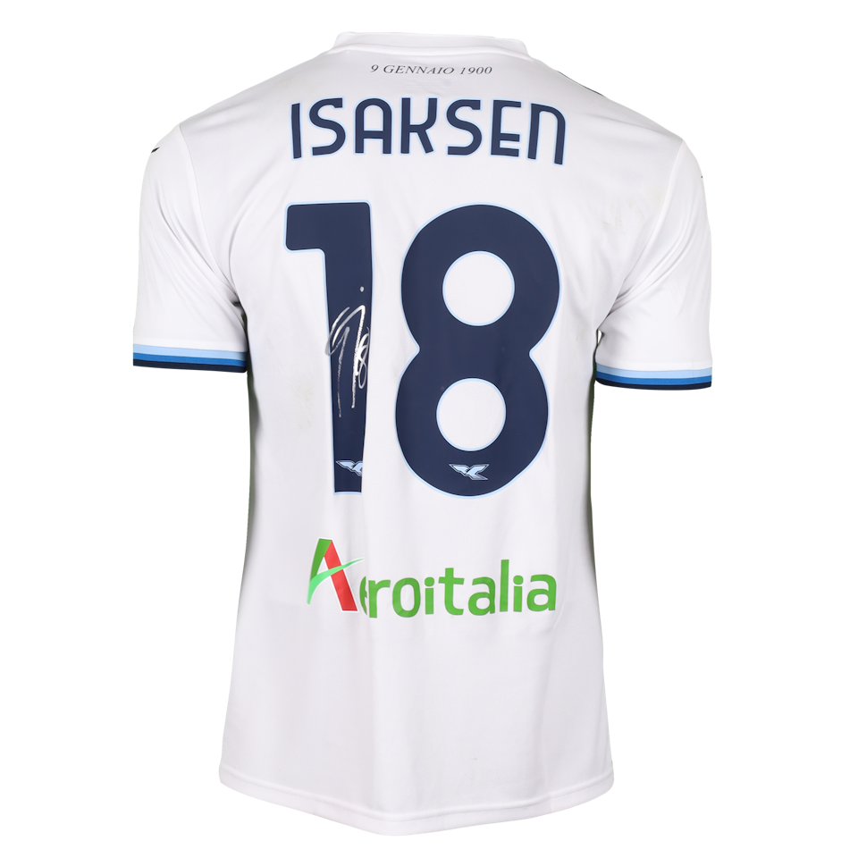 Gustav Isaksen Lazio shirt