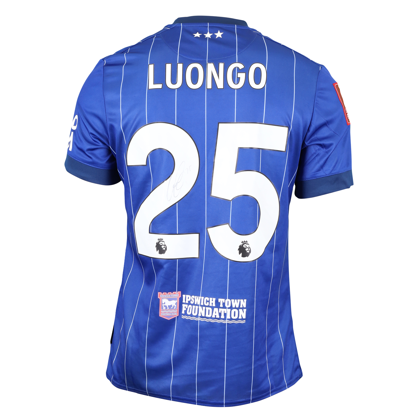 Massimo Luongo Ipswich Town shirt