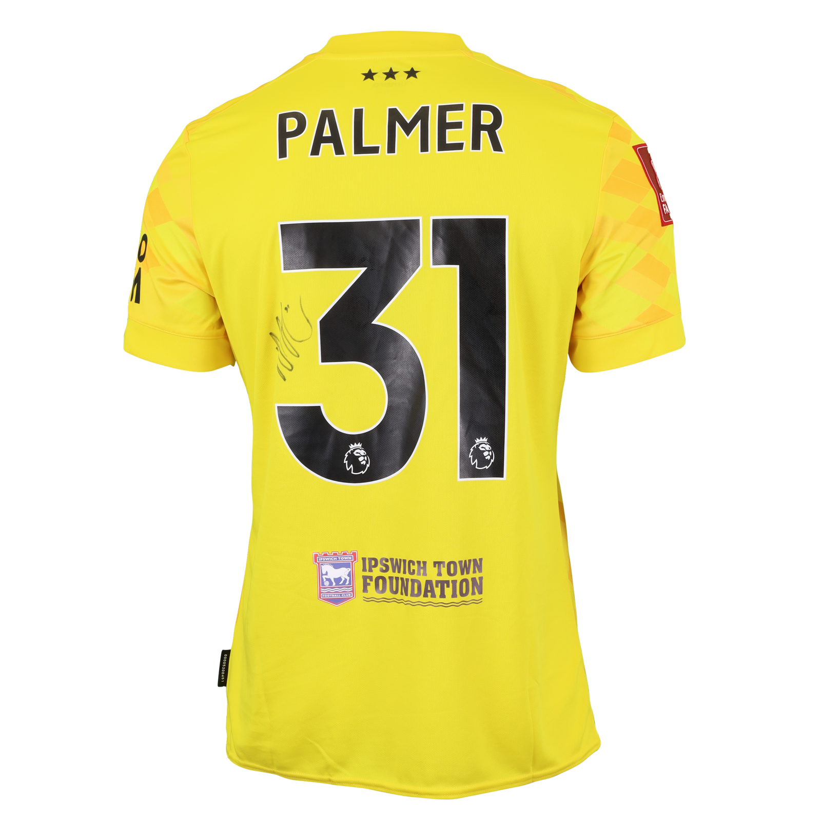 Alex Palmer Ipswich Town shirt