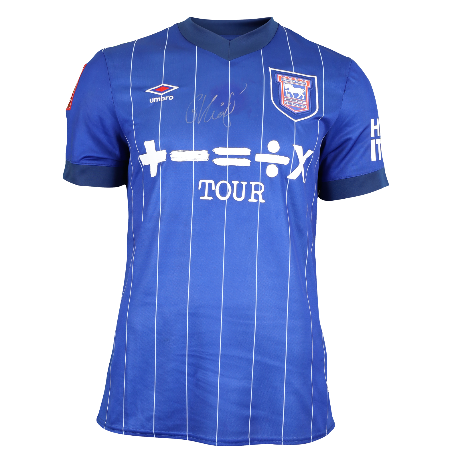 George Hirst Ipswich Town shirt