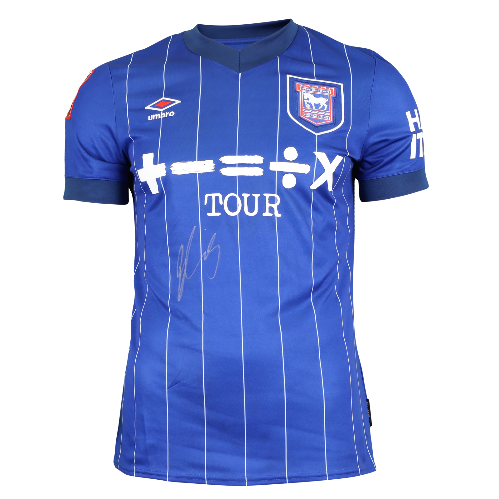 Benjamin Johnson Ipswich Town shirt