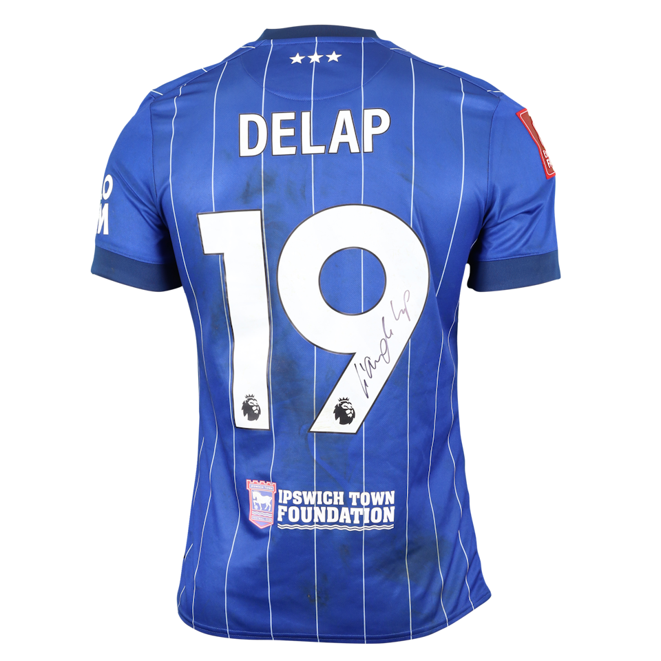 Liam Delap Ipswich Town shirt