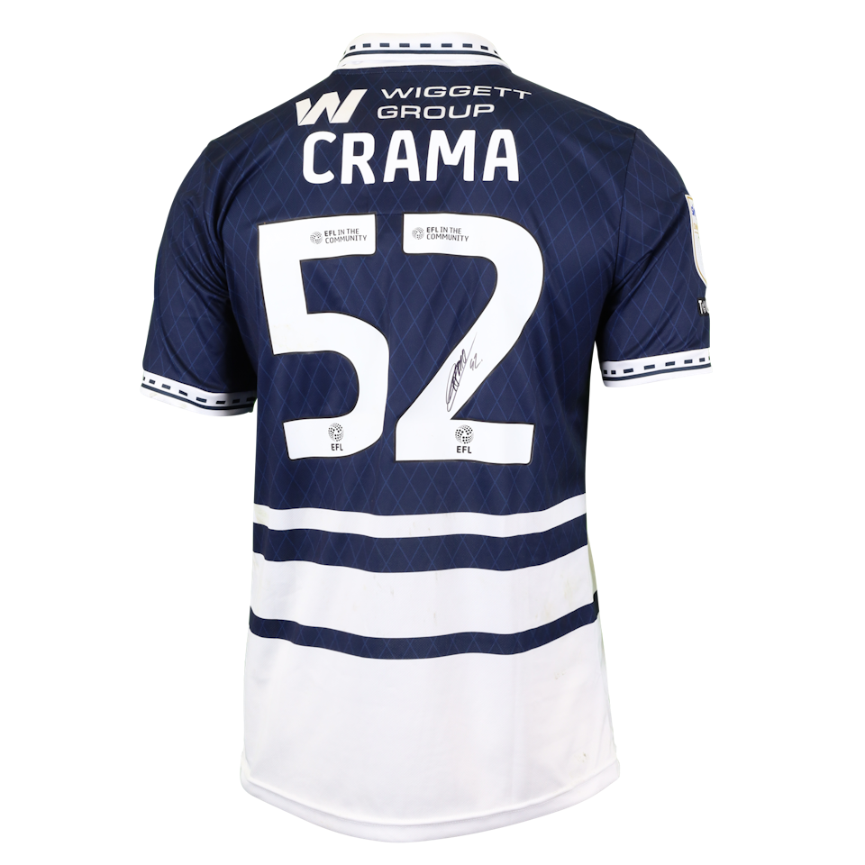 Tristan Crama Millwall jersey