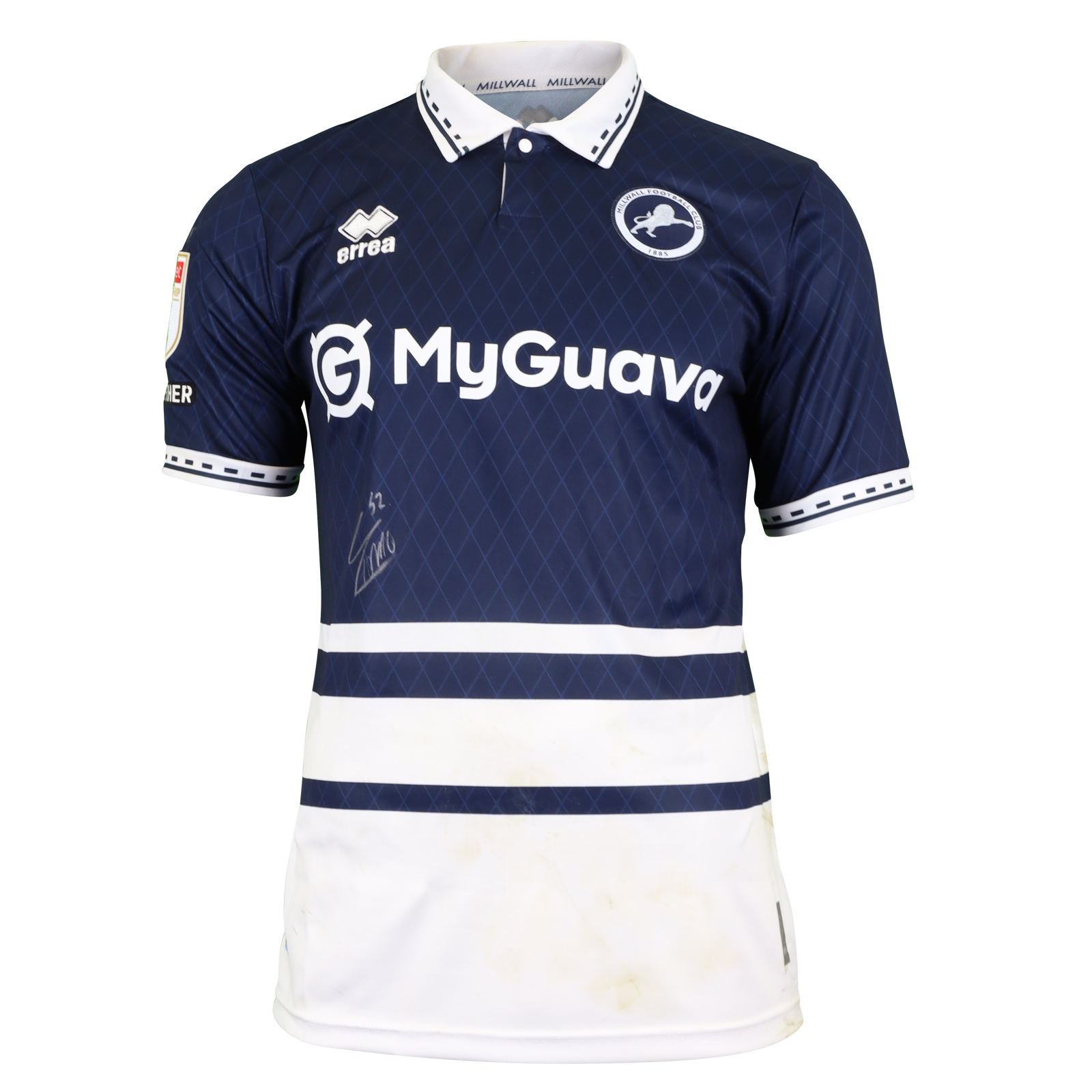 Tristan Crama Millwall shirt