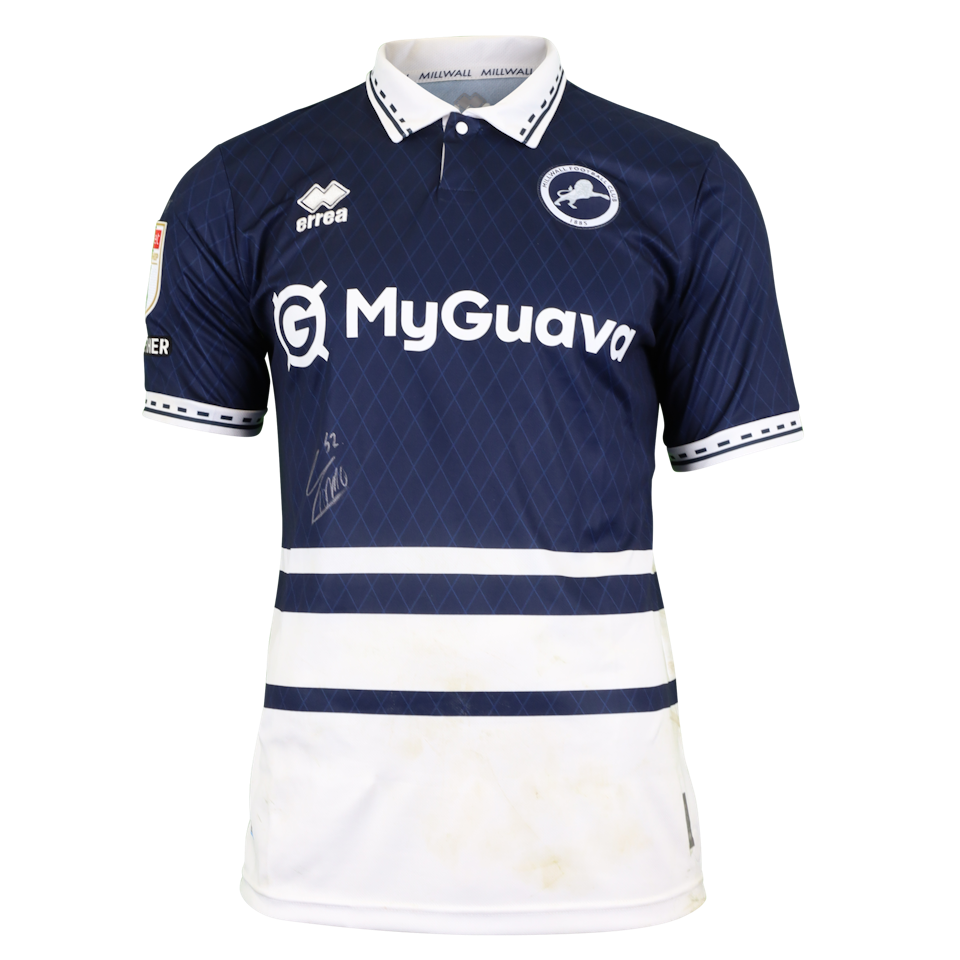 Tristan Crama Millwall shirt
